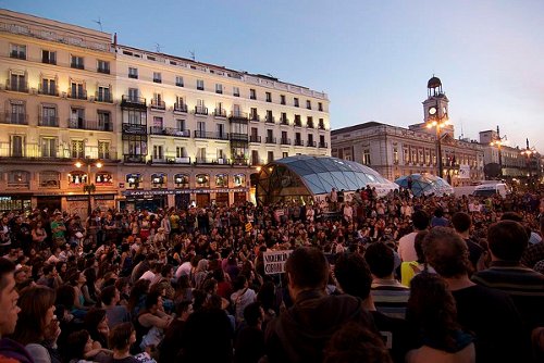 Manifestación de Democracia Real Ya en Madrid el 15 de mayo de 2011