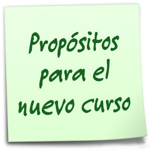 Propósitos para el nuevo curso